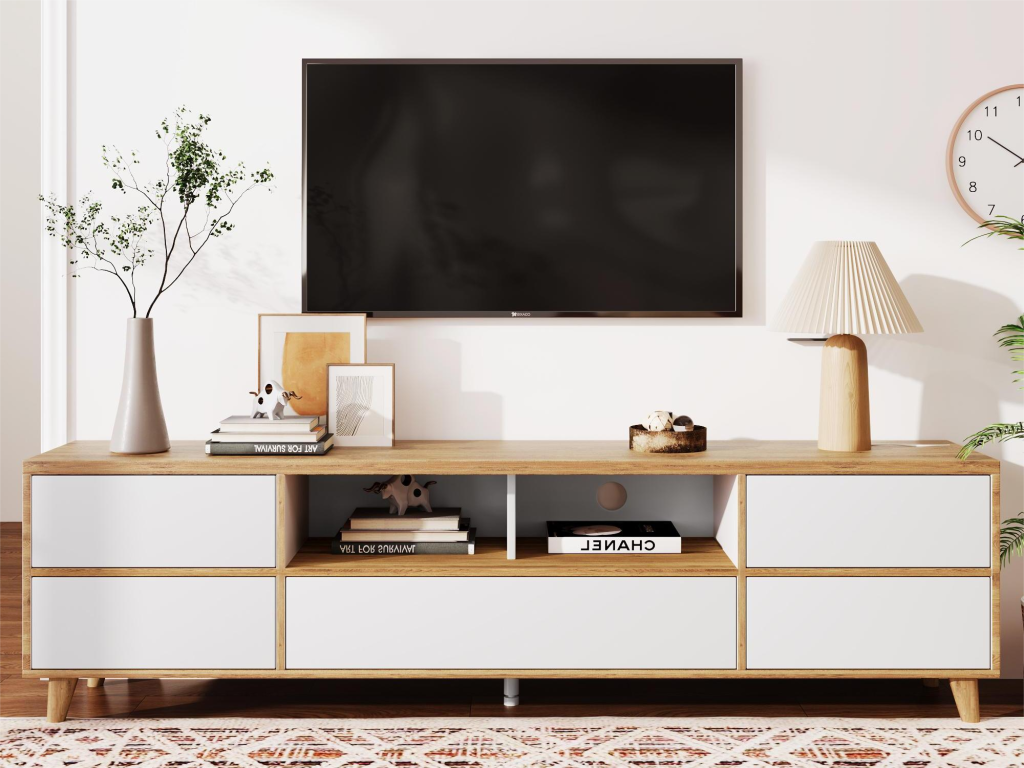 TV Stand - White