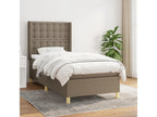 Mattress - with Mattress, Taupe, 80 x 200 cm