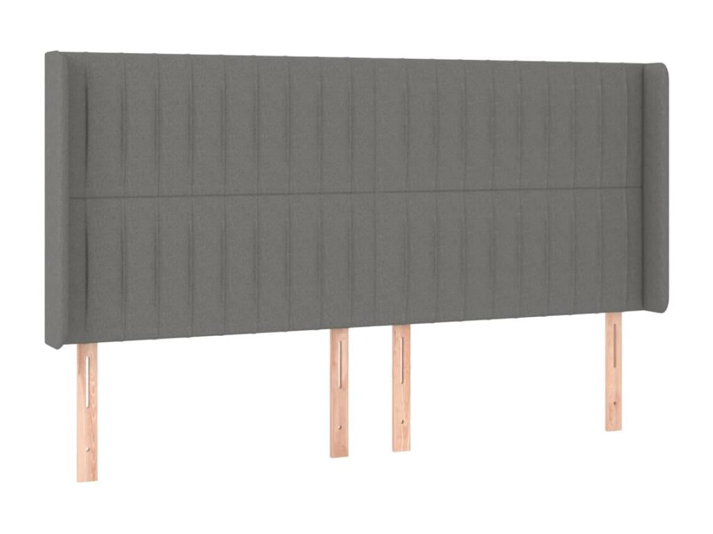 Headboard - Gray, 163 x 16 x 118 cm