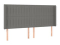 Headboard - Gray, 163 x 16 x 118 cm