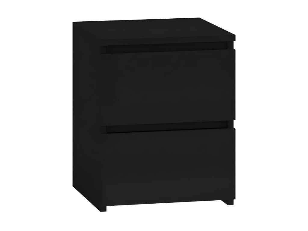 Nightstand - Black, 40 x 30 x 30 cm