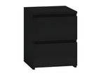 Nightstand - Black, 40 x 30 x 30 cm