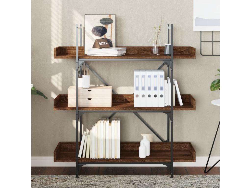 Bookcase - Brown, 100 x 33 x 108.5