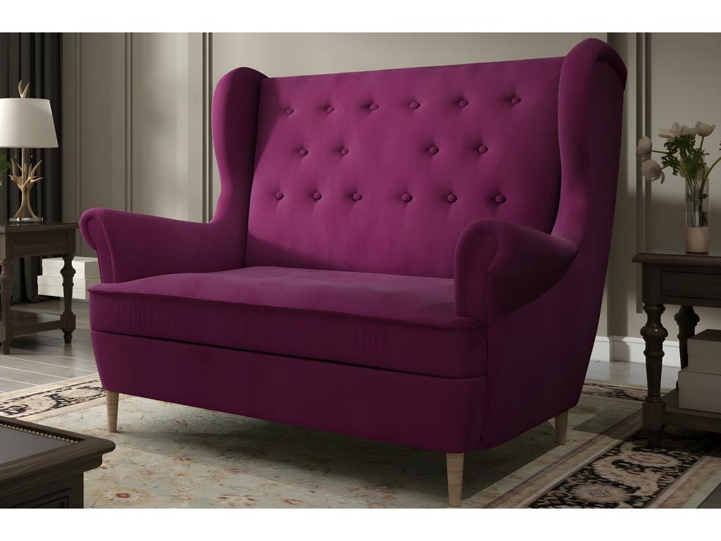 Sofa - Fuchsia, Fabric