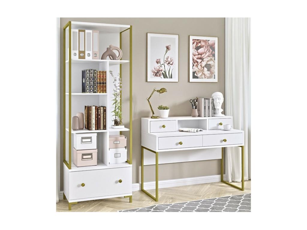 Desk - White, 120 x 95 x 50 cm