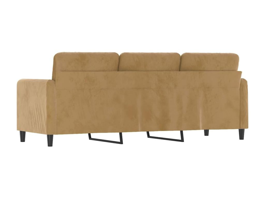 Sofa - Brown, Velvet