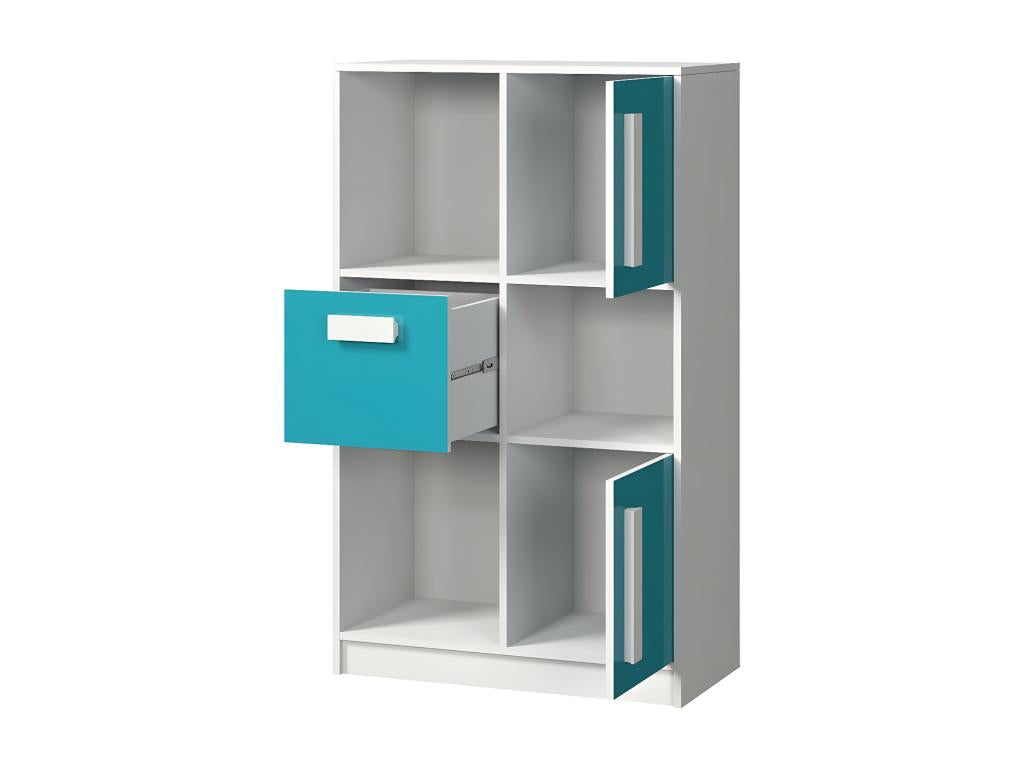 Bookcase - Bleu Turquoise