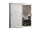 Wardrobe - White, 200 x 180 x 62 cm