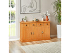 3-Door Sideboard - Brown, Wood