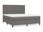 Mattress - with Mattress, Gray, 180 x 200 cm