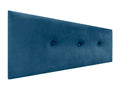 Headboard - Blue, Velvet