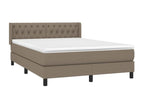 Mattress - with Mattress, Taupe, 140 x 190 cm