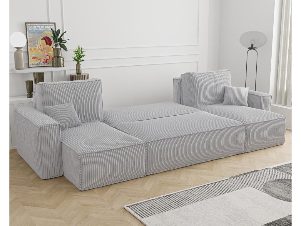 Sofa - Gris Light, Velvet