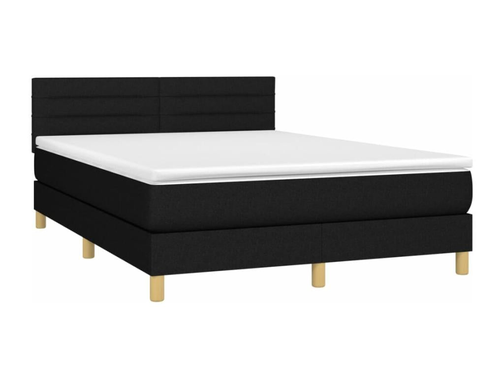 Mattress - with Mattress, Black, 140 x 190 cm