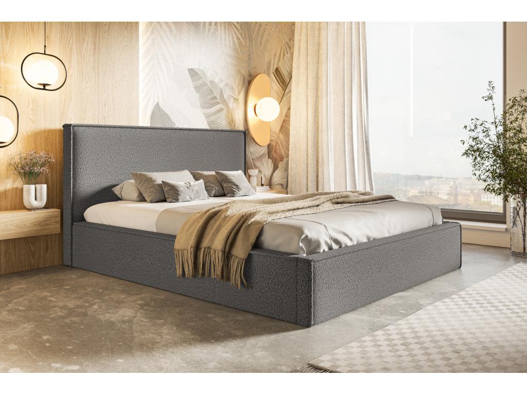 Storage Bed - Gris Anthracite, Fabric