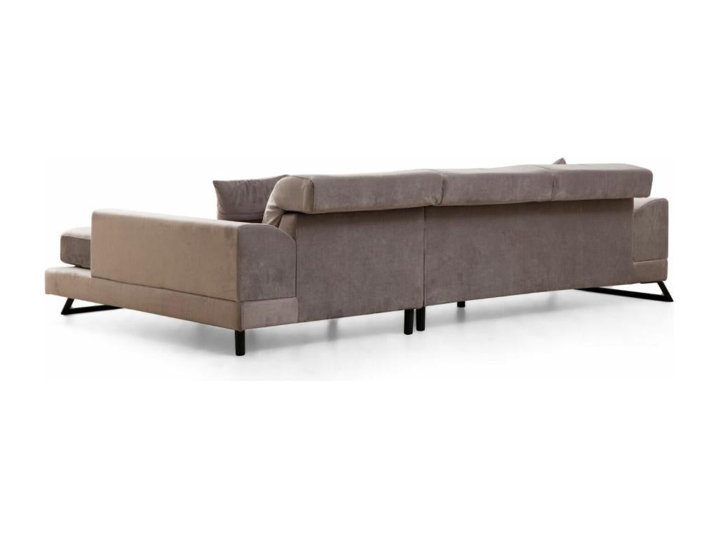 Sofa - Gray, Velvet