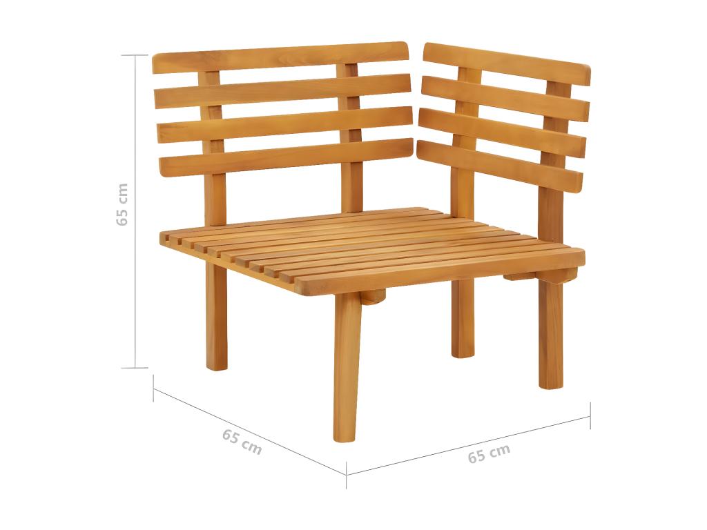 Sofa - with Cushions, Brown, Wood