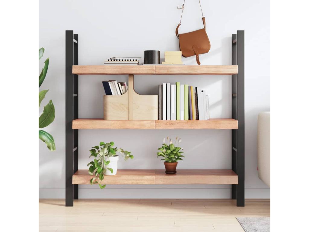 Bookcase - Brown, Oak Wood