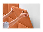 Headboard - Orange, Fabric