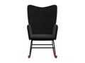 Chair - Black, Velvet