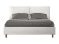 Bed Base - White, Faux Leather