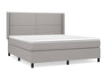 Mattress - with Mattress, Gray, 160 x 200 cm