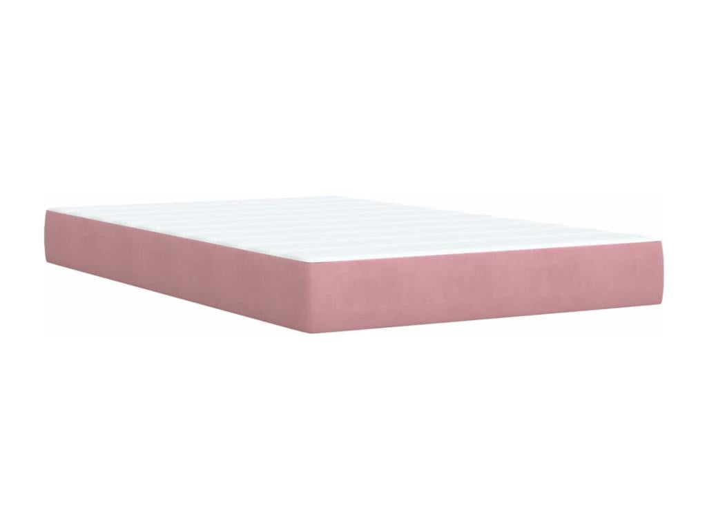 Mattress - with Mattress, Pink, 120 x 190 cm