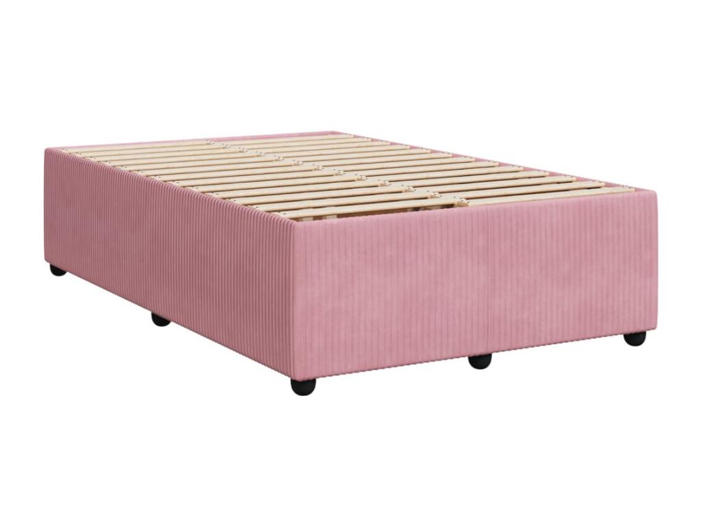 Mattress - with Mattress, Pink, 120 x 190 cm