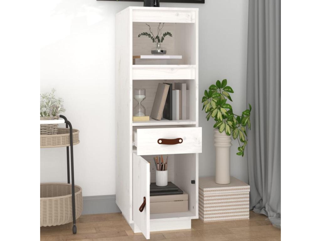 Sideboard - White, 34 x 40 x 108.5 cm