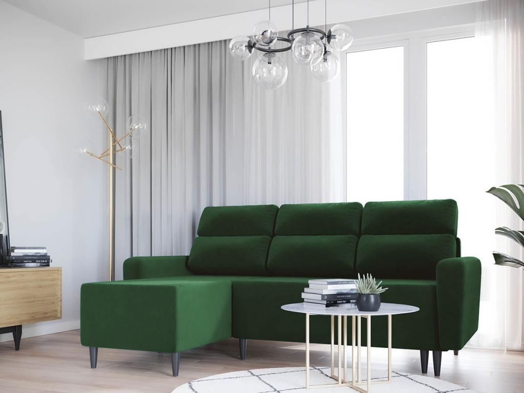 Sofa - Green, 236 x 148 x 99 cm
