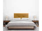 Headboard - Jaune Moutarde, Velvet