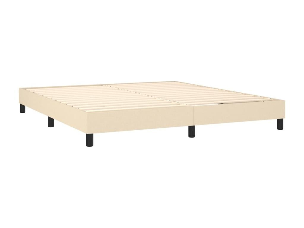 Mattress - with Mattress, Cream, 160 x 200 cm