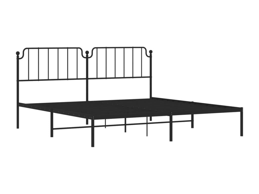 Headboard - Black, Metal