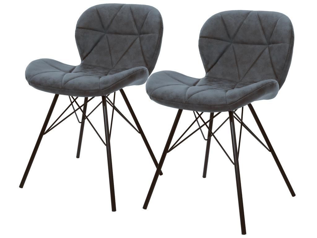 Chair (Set of 2) - Gray
