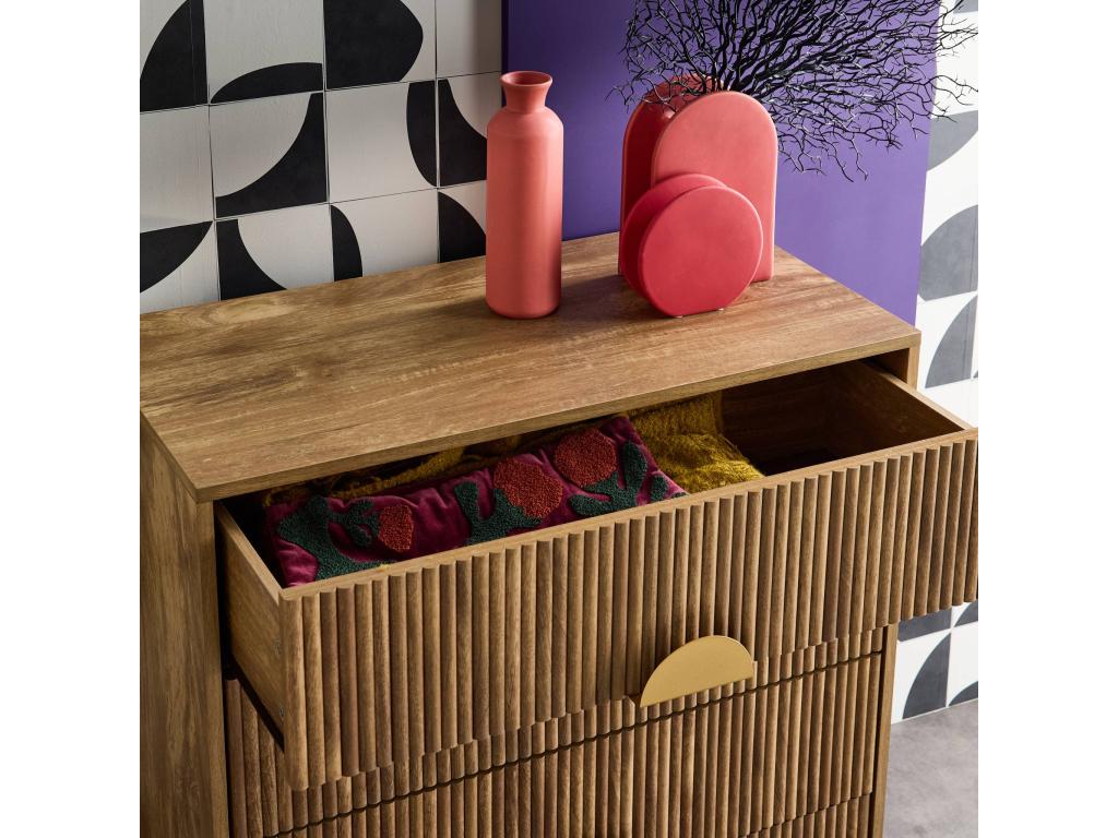 Dresser - Brown, Metal