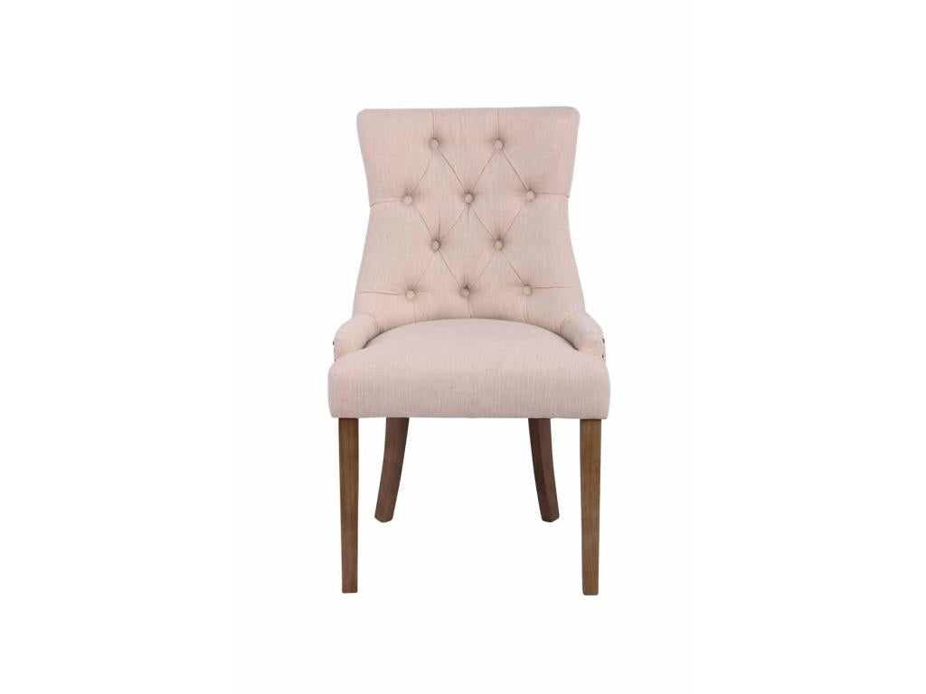 Chair (Set of 2) - Cream, Fabric