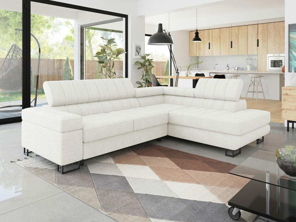 Sofa - White, 271 x 203 x 71 cm