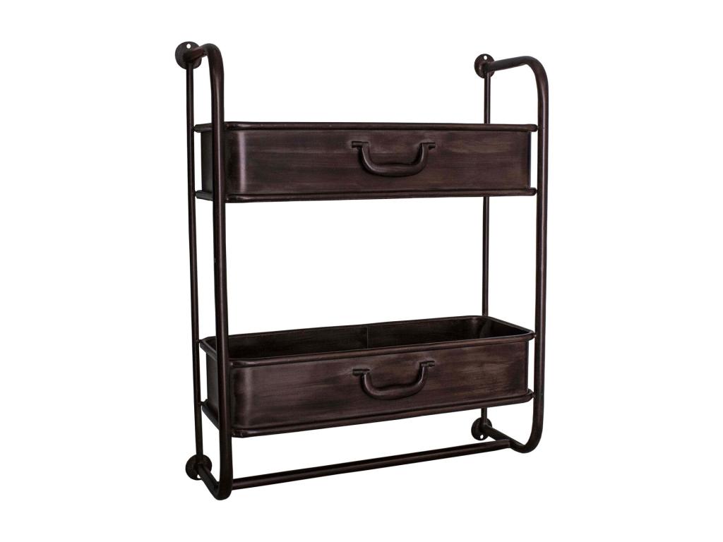 Bookcase - Black, 52 x 18 x 64 cm