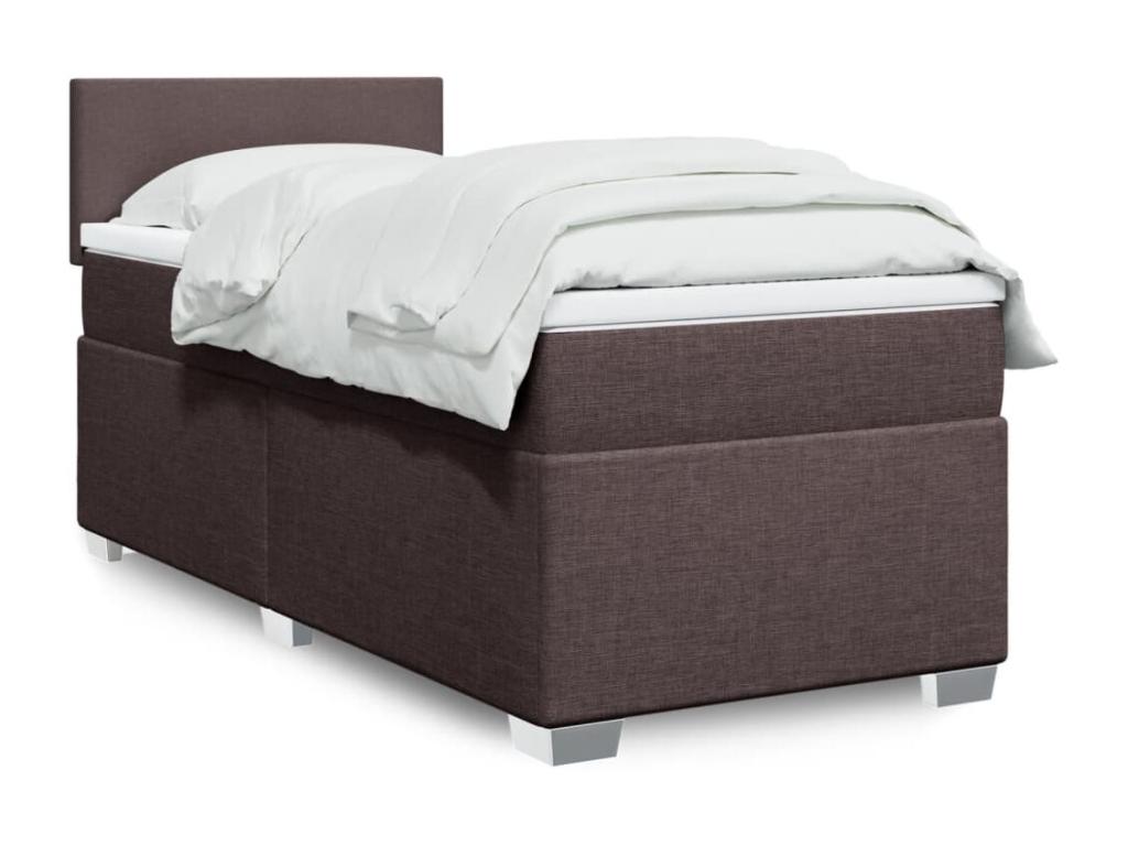 Mattress - with Mattress, Brown, 100 x 200 cm