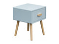 Nightstand - Bleu Turquoise, 44 x 35 x 35