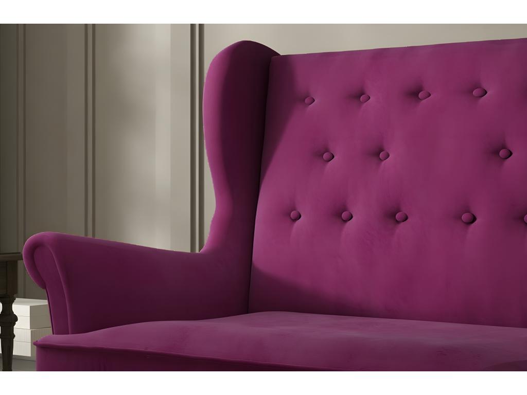 Sofa - Fuchsia, Fabric