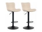 Stool (Set of 2) - Cream, 48 x 54 x 83 cm