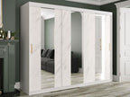 Wardrobe - White, 200 x 250 x 62 cm