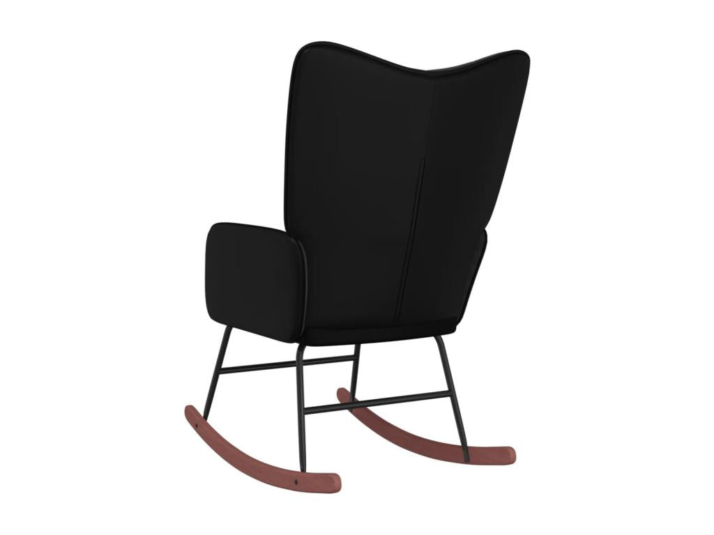 Chair - Black, Velvet
