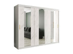 Wardrobe - White, 200 x 250 x 62 cm
