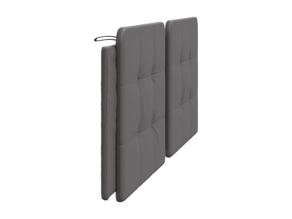 Headboard - Gray, Faux Leather