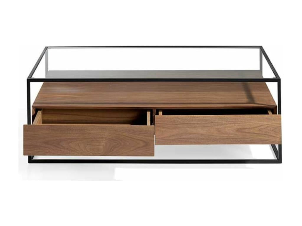 Coffee Table - Brown, Metal