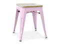 Stool - Pink, Wood