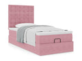 Mattress - with Mattress, Pink, 90 x 200 cm