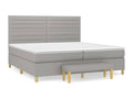 Mattress - with Mattress, Gray, 200 x 200 cm